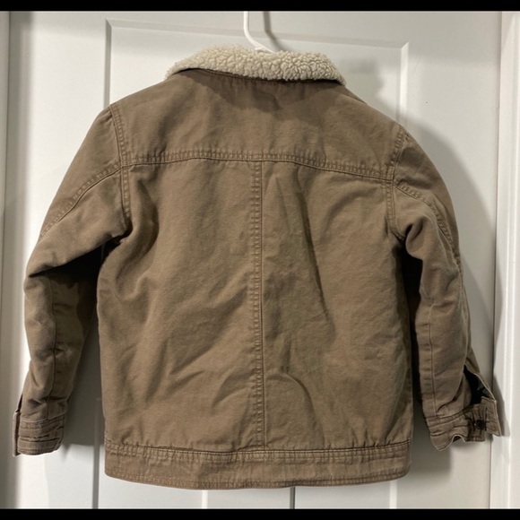 Crazy 8 Trucker Denim Child’s Coat. Size 7/8 or Medium - Picture 3 of 5